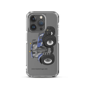 The Tractor Mugs Store iPhone 15 Pro New Holland T8 435 | Clear Case for iPhone® Quality Farmers Merch