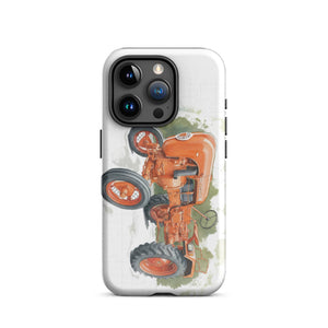 The Tractor Mugs Store iPhone 15 Pro Porsche Diesel A111 Watercolor | Tough Case for iPhone® Quality Farmers Merch