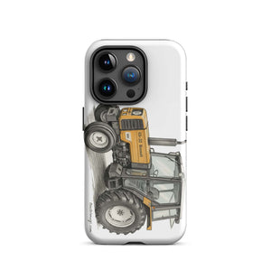 The Tractor Mugs Store iPhone 15 Pro Renault 65-32 MX Pencil Sketch | Tough Case for iPhone® Quality Farmers Merch