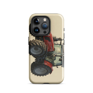 The Tractor Mugs Store iPhone 15 Pro SAME Explorer 105 (Stage V) Oil Painting | Tough Case for iPhone® Quality Farmers Merch