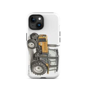 The Tractor Mugs Store iPhone 15 Renault 65-32 MX Pencil Sketch | Tough Case for iPhone® Quality Farmers Merch