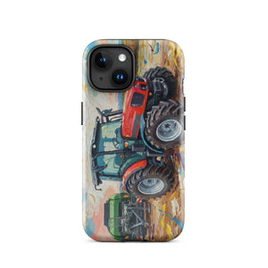 The Tractor Mugs Store iPhone 15 SAME Dorado Natural 70 (Stage V) Splash Art | Tough Case for iPhone® Quality Farmers Merch