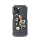 The Tractor Mugs Store iPhone 15 Steyr SK 8130 Kommunal | Clear Case for iPhone® Quality Farmers Merch