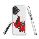 The Tractor Mugs Store iPhone 16 Case IH Axial Flow 2188 Harvester | MagSafe® tough case for iPhone® Quality Farmers Merch