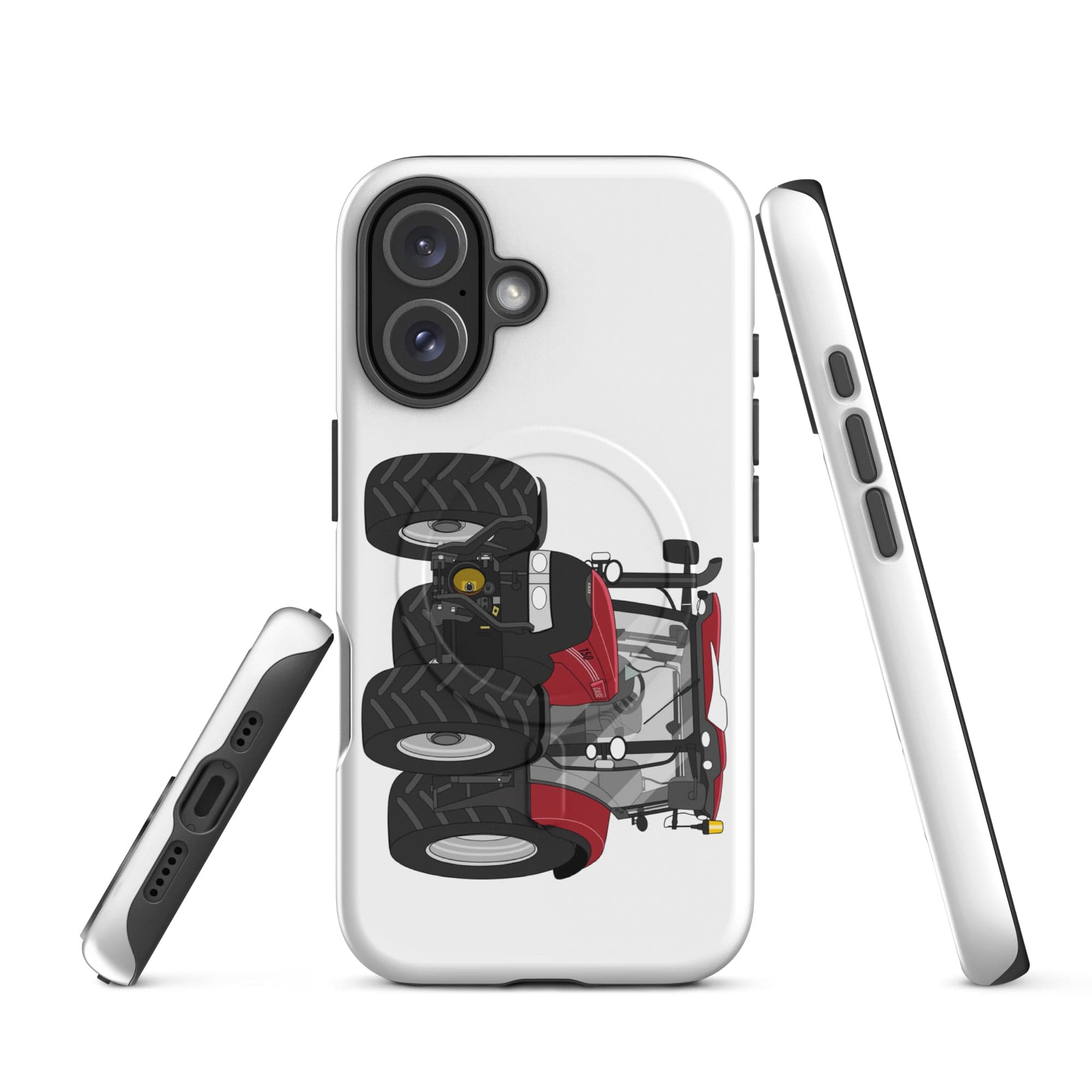 The Tractor Mugs Store iPhone 16 Case IH Maxxum 150 Activedrive 8 | MagSafe® tough case for iPhone® Quality Farmers Merch