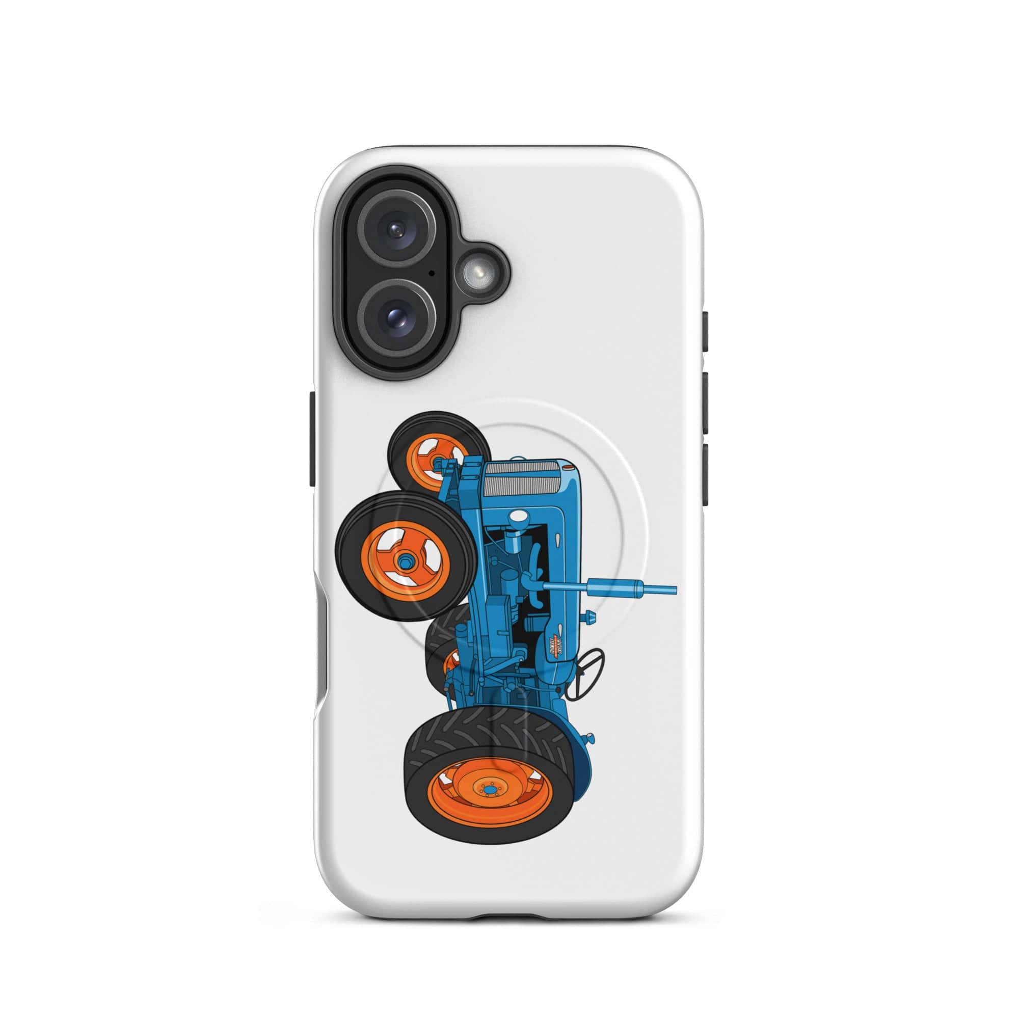 The Tractor Mugs Store iPhone 16 Fordson Power Major (1958) | MagSafe® tough case for iPhone® Quality Farmers Merch