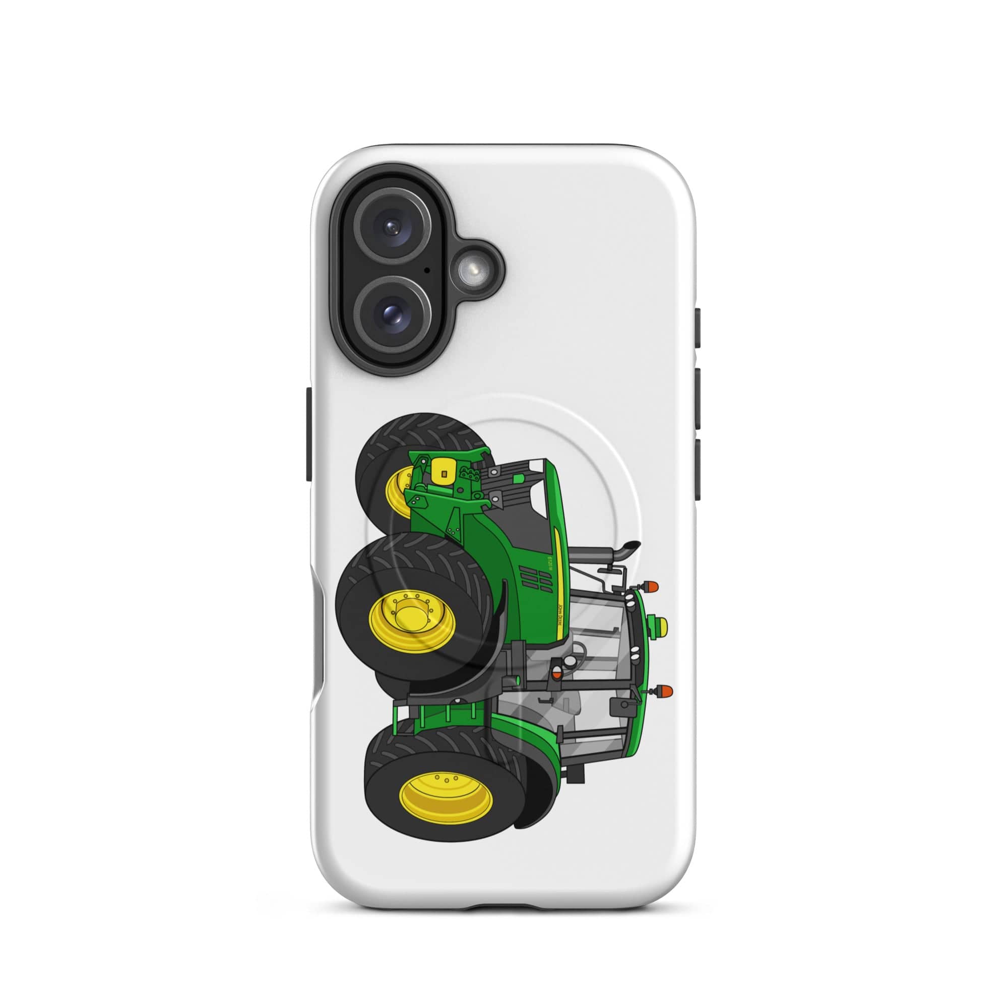 The Tractor Mugs Store iPhone 16 John Deere 6120 M | MagSafe® tough case for iPhone® Quality Farmers Merch