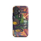 The Tractor Mugs Store iPhone 16 John Deere 7810 | Art Deco Tough Case for iPhone® Quality Farmers Merch
