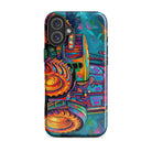 The Tractor Mugs Store iPhone 16 Plus John Deere 6930 | Splash Art Tough Case for iPhone® Quality Farmers Merch