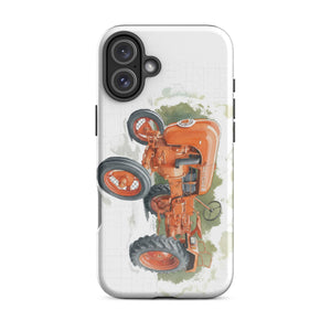 The Tractor Mugs Store iPhone 16 Plus Porsche Diesel A111 Watercolor | Tough Case for iPhone® Quality Farmers Merch