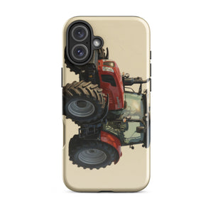 The Tractor Mugs Store iPhone 16 Plus SAME Explorer 105 (Stage V) Oil Painting | Tough Case for iPhone® Quality Farmers Merch