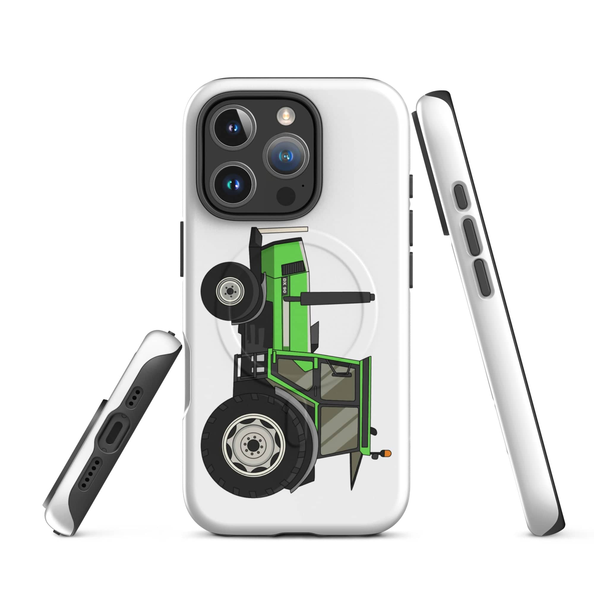 The Tractor Mugs Store iPhone 16 Pro Deutz DX 90 | MagSafe® tough case for iPhone® Quality Farmers Merch