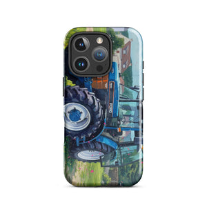 The Tractor Mugs Store iPhone 16 Pro Ford 7840 Splash Art | Tough Case for iPhone® Quality Farmers Merch