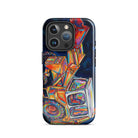 The Tractor Mugs Store iPhone 16 Pro JCB 3C II | Splash Art Tough Case for iPhone® Quality Farmers Merch