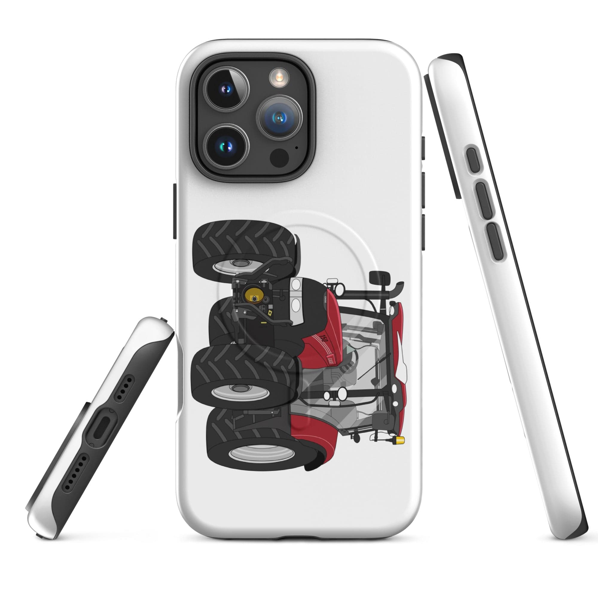 The Tractor Mugs Store iPhone 16 Pro Max Case IH Maxxum 150 Activedrive 8 | MagSafe® tough case for iPhone® Quality Farmers Merch