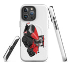 The Tractor Mugs Store iPhone 16 Pro Max Case IH Quadtrac 715 | MagSafe® tough case for iPhone® Quality Farmers Merch