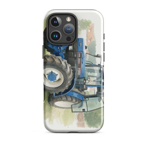 The Tractor Mugs Store iPhone 16 Pro Max Ford 7840 Watercolor | Tough Case for iPhone® Quality Farmers Merch
