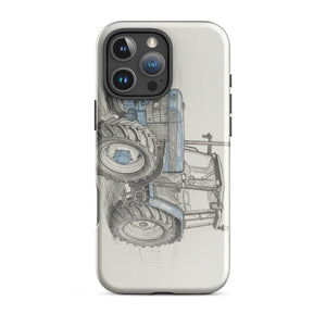 The Tractor Mugs Store iPhone 16 Pro Max Ford 8340 Pencil-Sketch | Tough Case for iPhone® Quality Farmers Merch