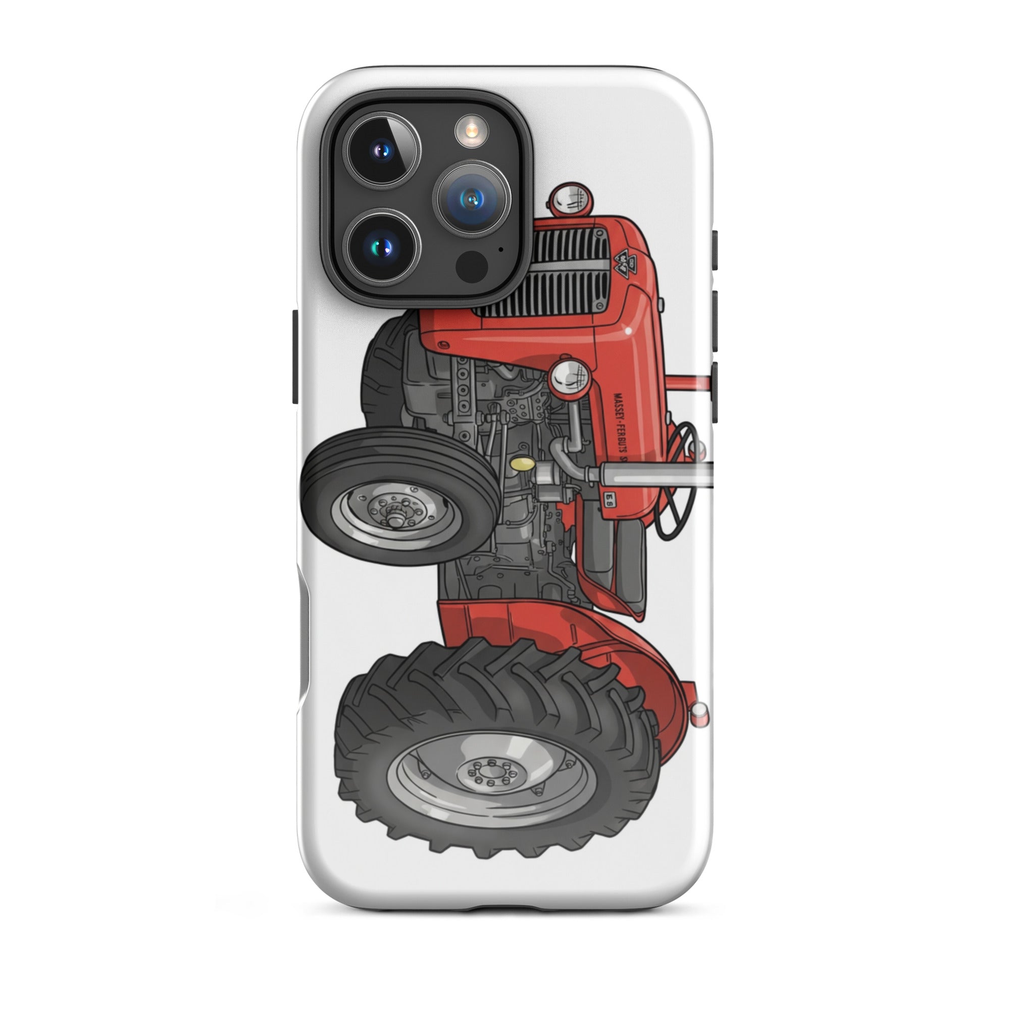 The Tractor Mugs Store iPhone 16 Pro Max Massey Ferguson 35X | Tough Case for iPhone® Quality Farmers Merch