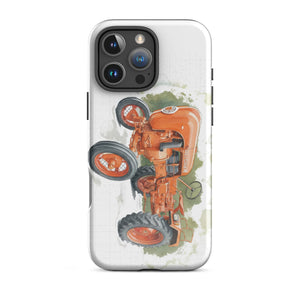 The Tractor Mugs Store iPhone 16 Pro Max Porsche Diesel A111 Watercolor | Tough Case for iPhone® Quality Farmers Merch