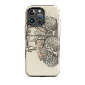 The Tractor Mugs Store iPhone 16 Pro Max SAME Dorado Natural 70 (Stage V) Pencil Sketch | Tough Case for iPhone® Quality Farmers Merch