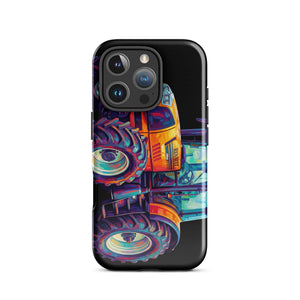 The Tractor Mugs Store iPhone 16 Pro Renault Atles 926 | Splash Art Tough Case for iPhone® Quality Farmers Merch