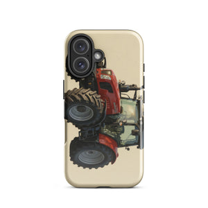 The Tractor Mugs Store iPhone 16 SAME Explorer 105 (Stage V) Oil Painting | Tough Case for iPhone® Quality Farmers Merch