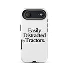 The Tractor Mugs Store iPhone 17 Air EASILY DISTRACTED BY TRACTORS | Tough Case for iPhone® Quality Farmers Merch