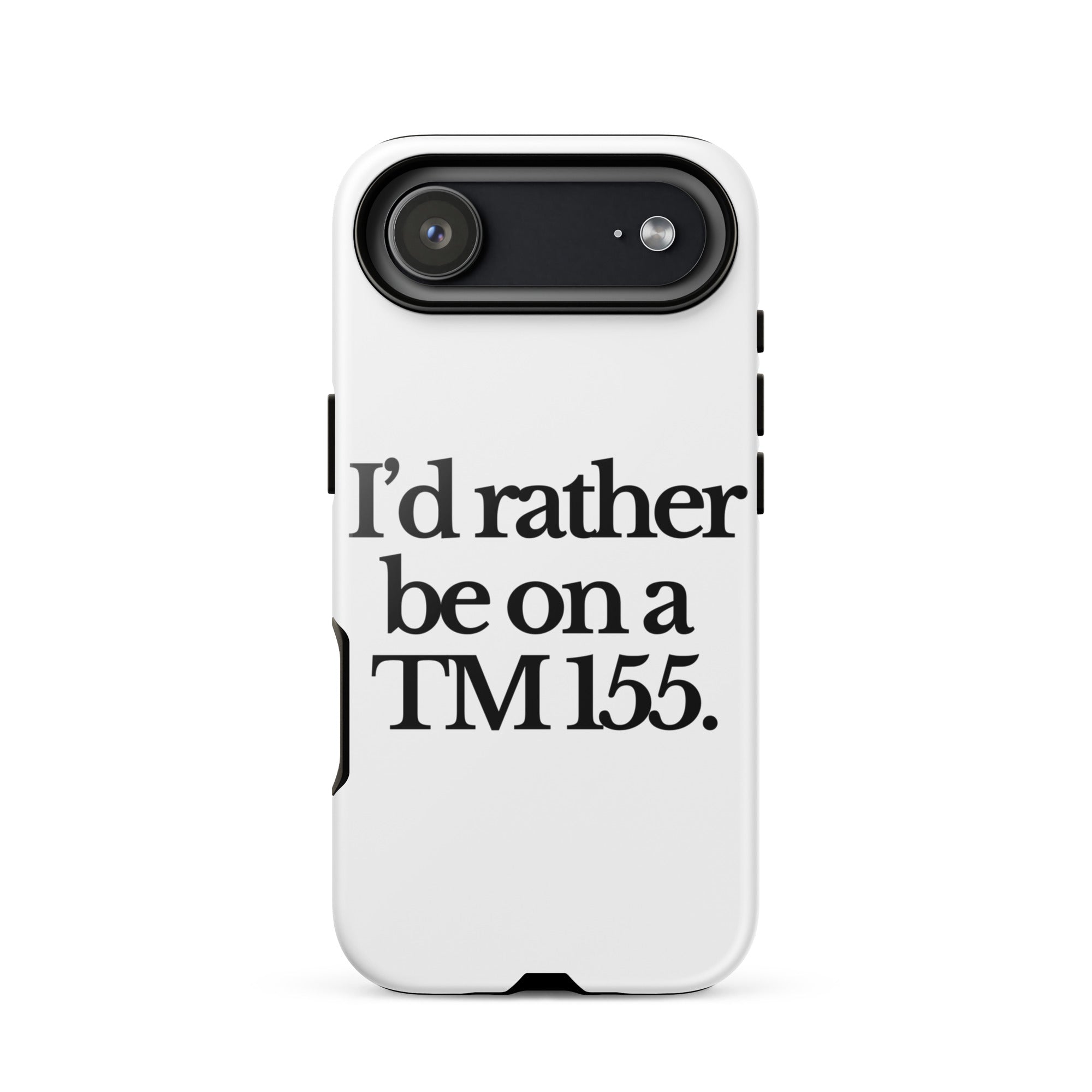 The Tractor Mugs Store iPhone 17 Air I'D RATHER BE ON A TM 155 | Tough Case for iPhone® Quality Farmers Merch