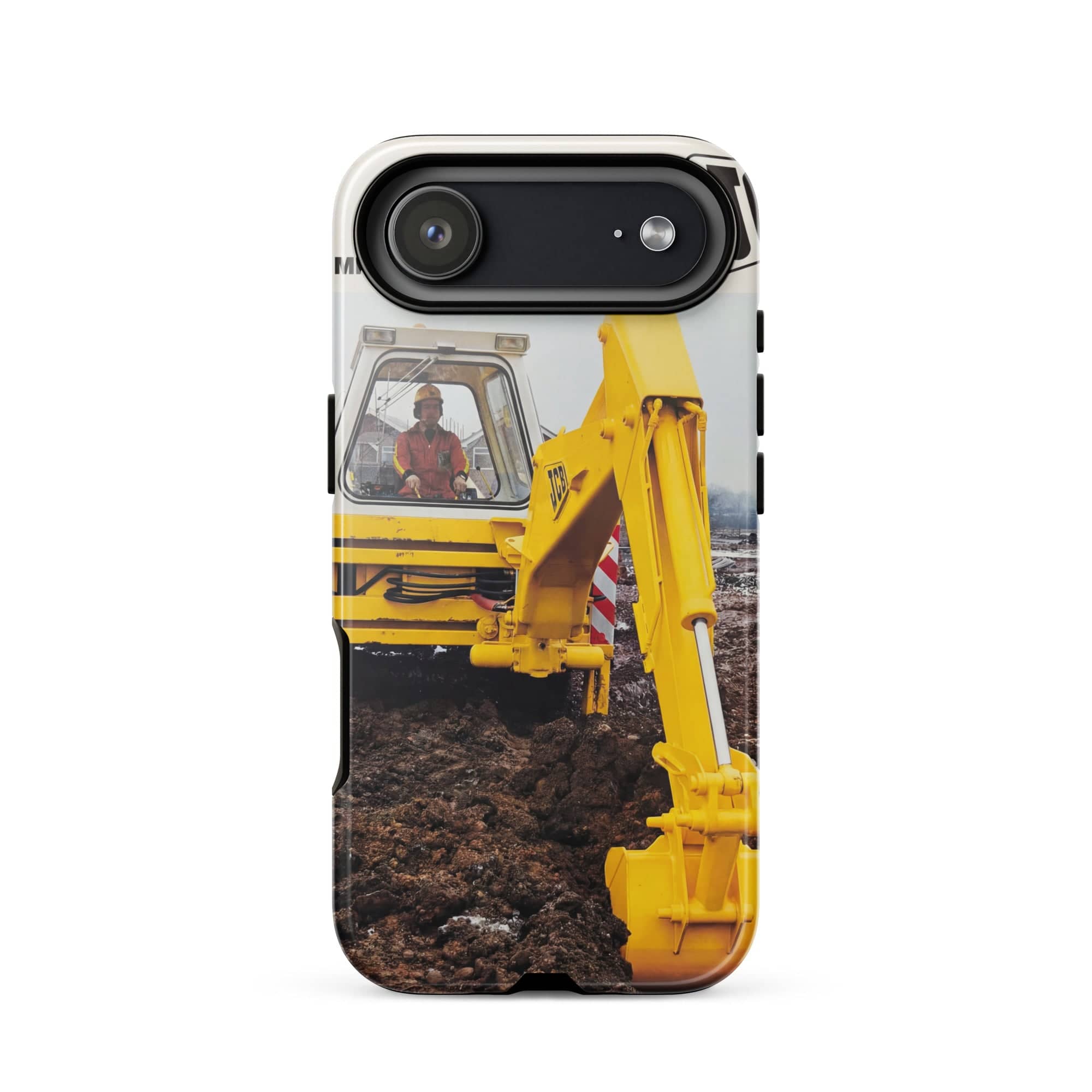 The Tractor Mugs Store iPhone 17 Air JCB 3C II Advert  | Tough Case for iPhone® Quality Farmers Merch