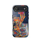 The Tractor Mugs Store iPhone 17 Air JCB 3C II | Splash Art Tough Case for iPhone® Quality Farmers Merch