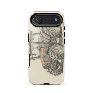 The Tractor Mugs Store iPhone 17 Air SAME Dorado Natural 70 (Stage V) Pencil Sketch | Tough Case for iPhone® Quality Farmers Merch