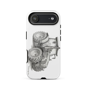 The Tractor Mugs Store iPhone 17 Air SAME Explorer 105 (Stage V) Pencil Sketch | Tough Case for iPhone® Quality Farmers Merch