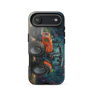 The Tractor Mugs Store iPhone 17 Air SAME Explorer 105 (Stage V) Splash Art | Tough Case for iPhone® Quality Farmers Merch