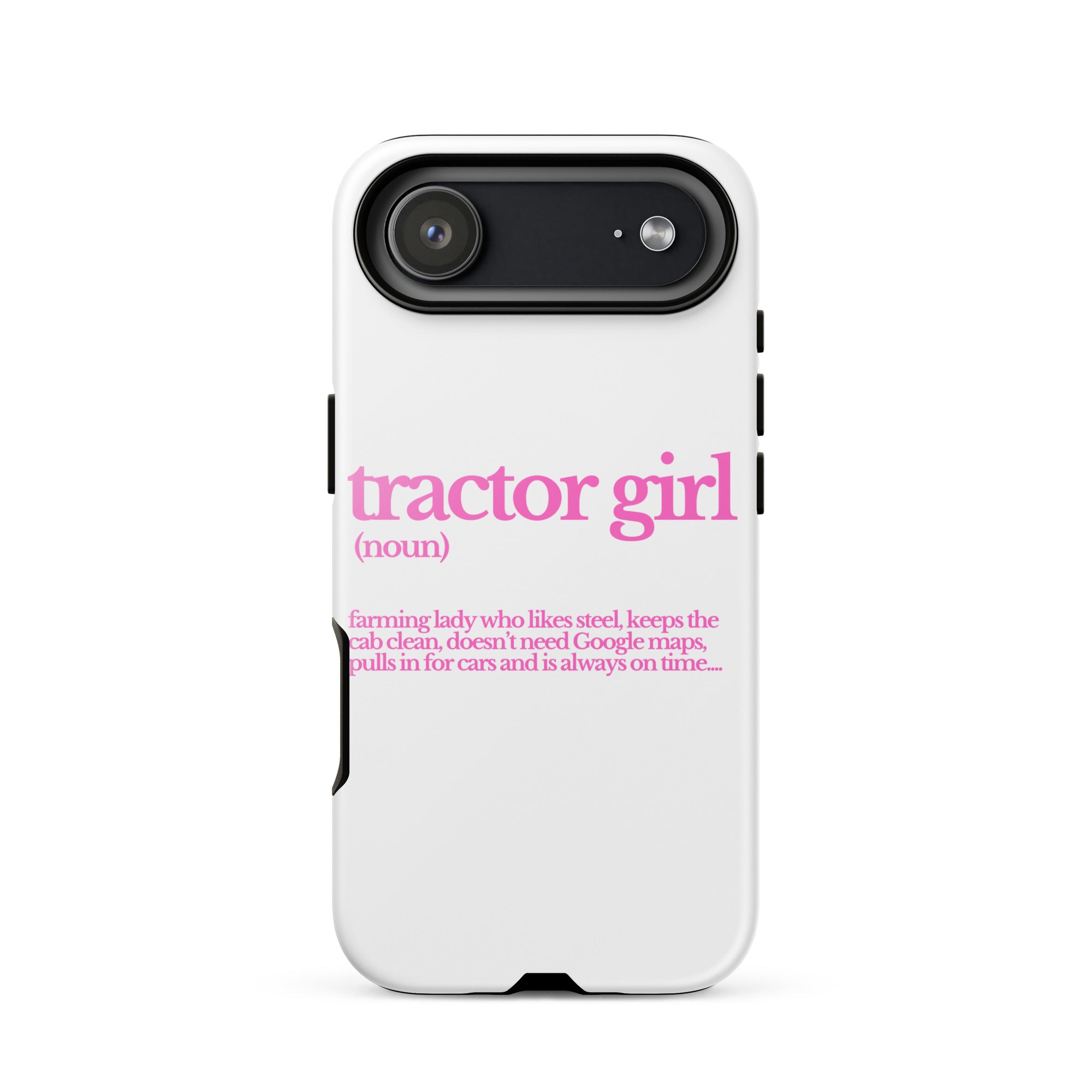 The Tractor Mugs Store iPhone 17 Air TRACTOR GIRL | Tough Case for iPhone® Quality Farmers Merch