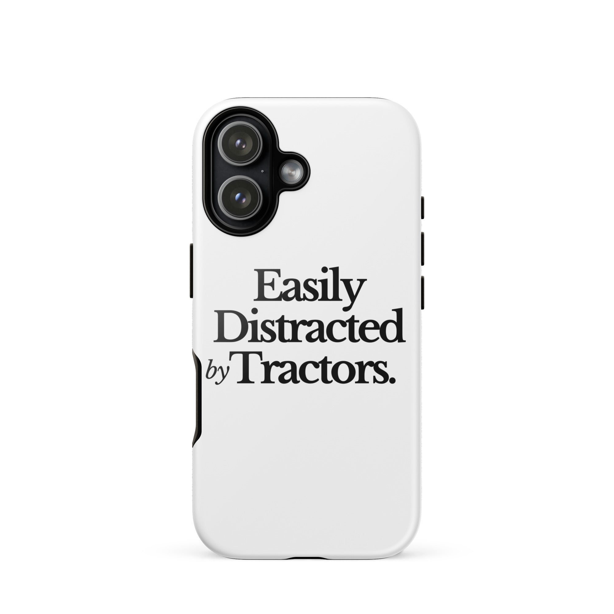 The Tractor Mugs Store iPhone 17 EASILY DISTRACTED BY TRACTORS | Tough Case for iPhone® Quality Farmers Merch