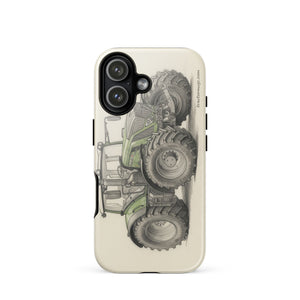The Tractor Mugs Store iPhone 17 Fendt 930 Vario S4 Pencil Sketch | Tough Case for iPhone® Quality Farmers Merch