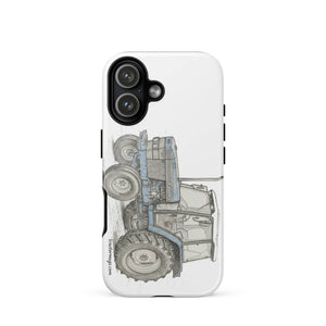 The Tractor Mugs Store iPhone 17 Ford 6640 Pencil Sketch | Tough Case for iPhone® Quality Farmers Merch