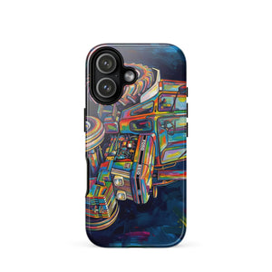 The Tractor Mugs Store iPhone 17 Ford 6810 2WD | Splash Art Tough Case for iPhone® Quality Farmers Merch
