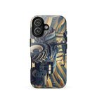 The Tractor Mugs Store iPhone 17 New Holland TM 155  | Art Deco Tough Case for iPhone® Quality Farmers Merch