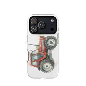 The Tractor Mugs Store iPhone 17 Pro FIAT 90-90 DT Watercolor | Tough Case for iPhone® Quality Farmers Merch