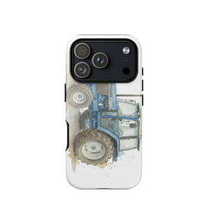 The Tractor Mugs Store iPhone 17 Pro Ford 6640 Watercolor | Tough Case for iPhone® Quality Farmers Merch