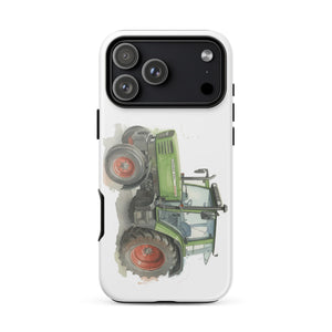 The Tractor Mugs Store iPhone 17 Pro Max Fendt Farmer 308 C Watercolor | Tough Case for iPhone® Quality Farmers Merch