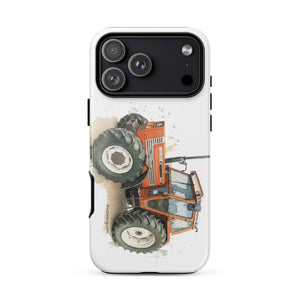 The Tractor Mugs Store iPhone 17 Pro Max FIAT 110-90 DT Watercolor | Tough Case for iPhone® Quality Farmers Merch