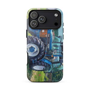 The Tractor Mugs Store iPhone 17 Pro Max Ford 7840 Splash Art | Tough Case for iPhone® Quality Farmers Merch