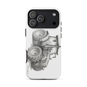 The Tractor Mugs Store iPhone 17 Pro Max SAME Explorer 105 (Stage V) Pencil Sketch | Tough Case for iPhone® Quality Farmers Merch