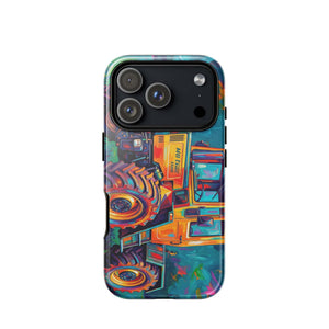 The Tractor Mugs Store iPhone 17 Pro MB TRAC 1100 | Splash Art Tough Case for iPhone® Quality Farmers Merch