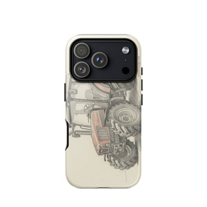 The Tractor Mugs Store iPhone 17 Pro SAME Dorado Natural 70 (Stage V) Pencil Sketch | Tough Case for iPhone® Quality Farmers Merch