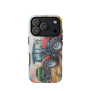 The Tractor Mugs Store iPhone 17 Pro SAME Dorado Natural 70 (Stage V) Splash Art | Tough Case for iPhone® Quality Farmers Merch