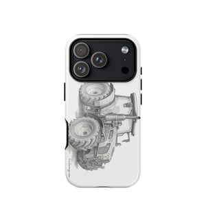 The Tractor Mugs Store iPhone 17 Pro SAME Explorer 105 (Stage V) Pencil Sketch | Tough Case for iPhone® Quality Farmers Merch